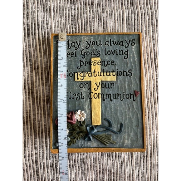 Deb Strain First Holy Communion Prayer Plaque Sign Gift For Girl or Boy Keepsake - Picture 4 of 5
